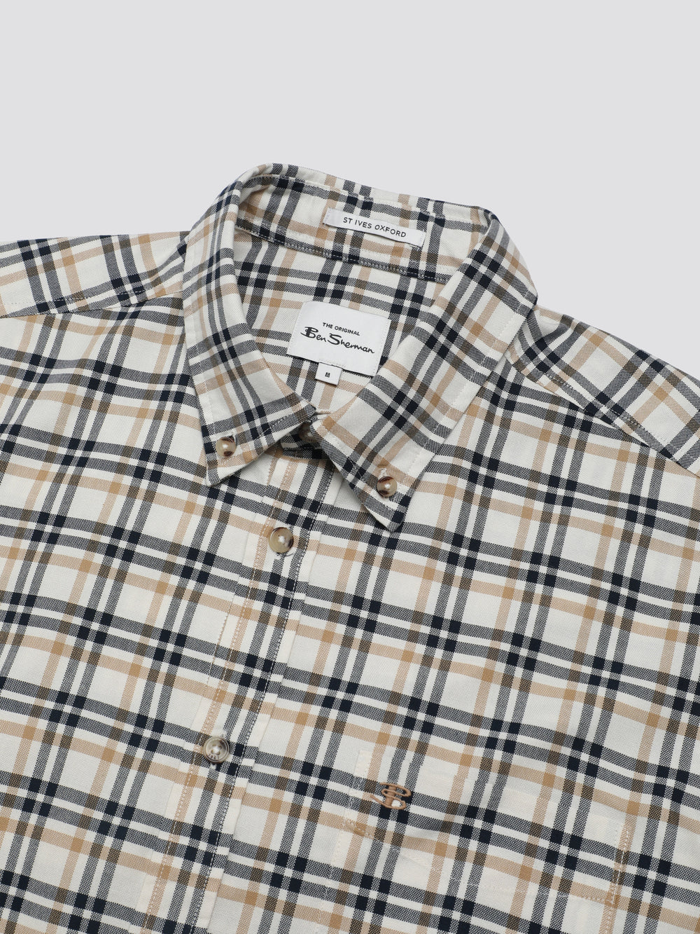 Ben Sherman Signature Oxford Check Shirts White | KJPE25891