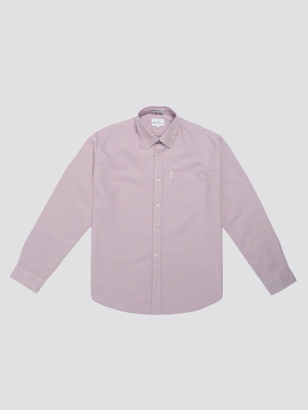 Ben Sherman Signature Oxford Long Sleeve Shirts Purple | IPDK07156