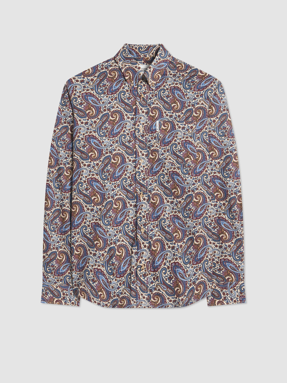 Ben Sherman Signature Paisley Shirts Multicolor | AJMO43971