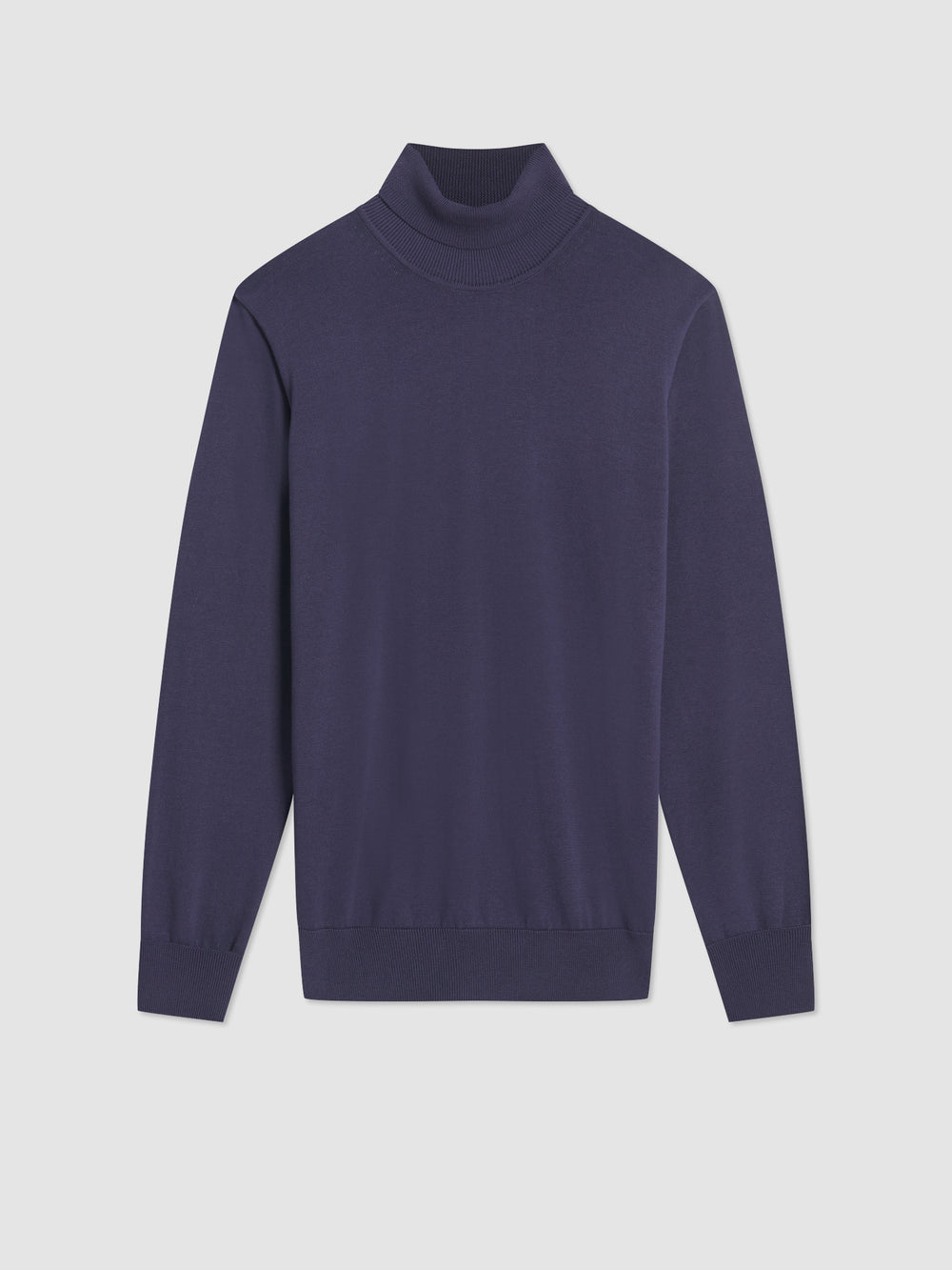 Ben Sherman Signature Roll Neck Knitwear Purple | JTBN85619