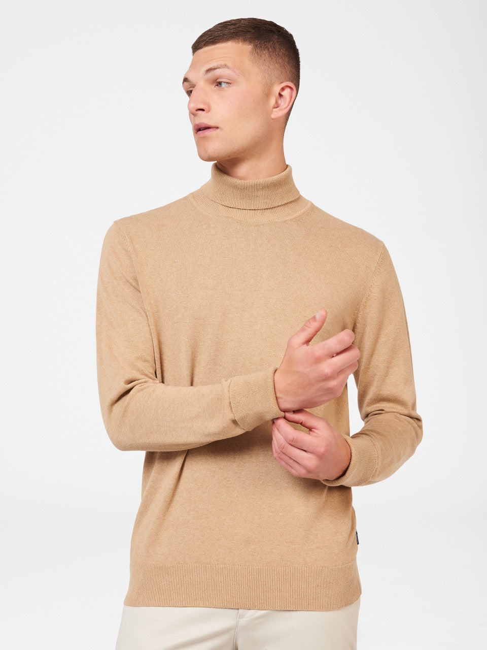 Ben Sherman Signature Roll Neck Knitwear Grey | BICW08179