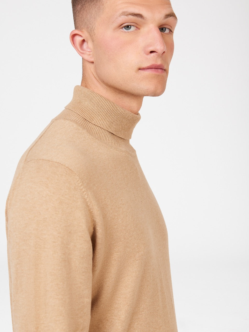 Ben Sherman Signature Roll Neck Knitwear Grey | BICW08179