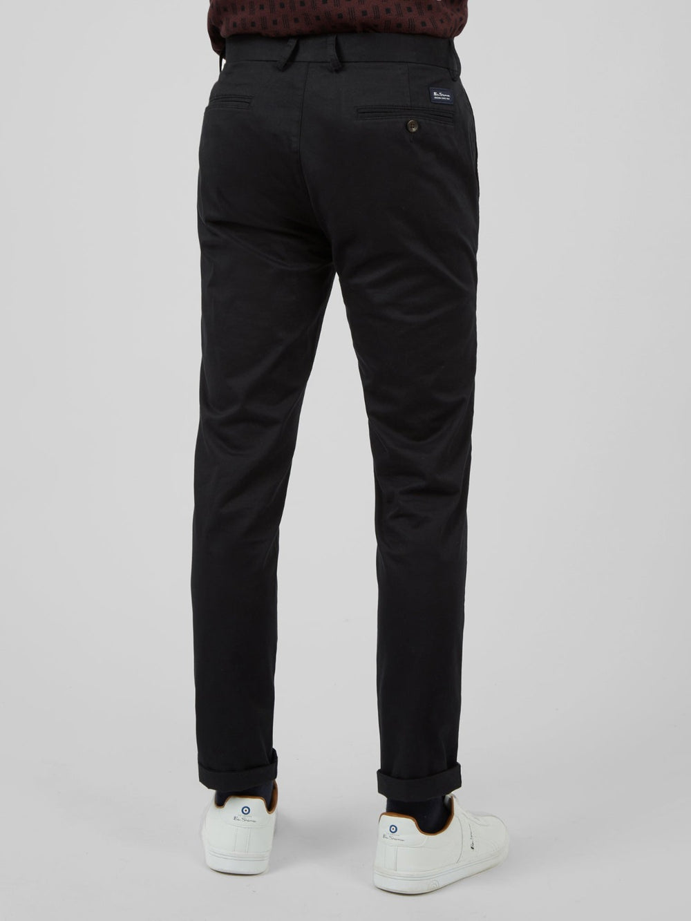 Ben Sherman Signature Skinny Stretch Chino Pants Black | DPGK92740