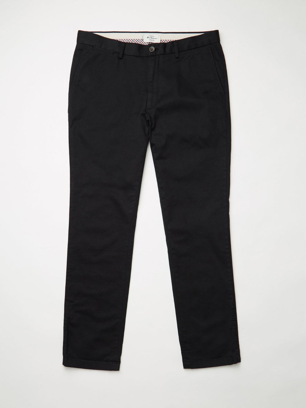 Ben Sherman Signature Slim Stretch Chino Pants Black | IYCN76509