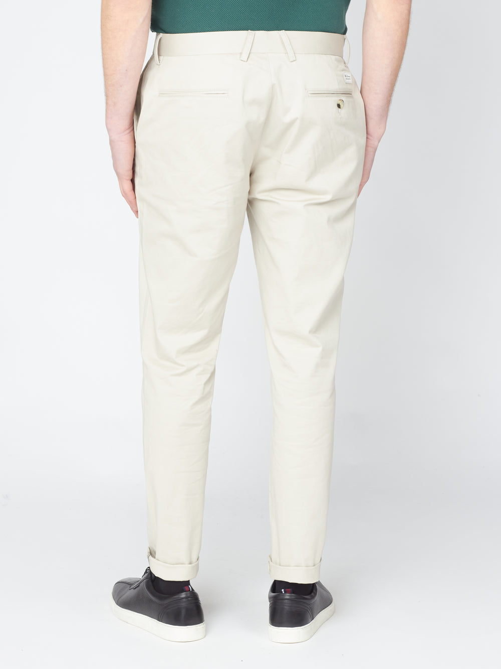 Ben Sherman Signature Slim Stretch Chino Pants White | SERX91568