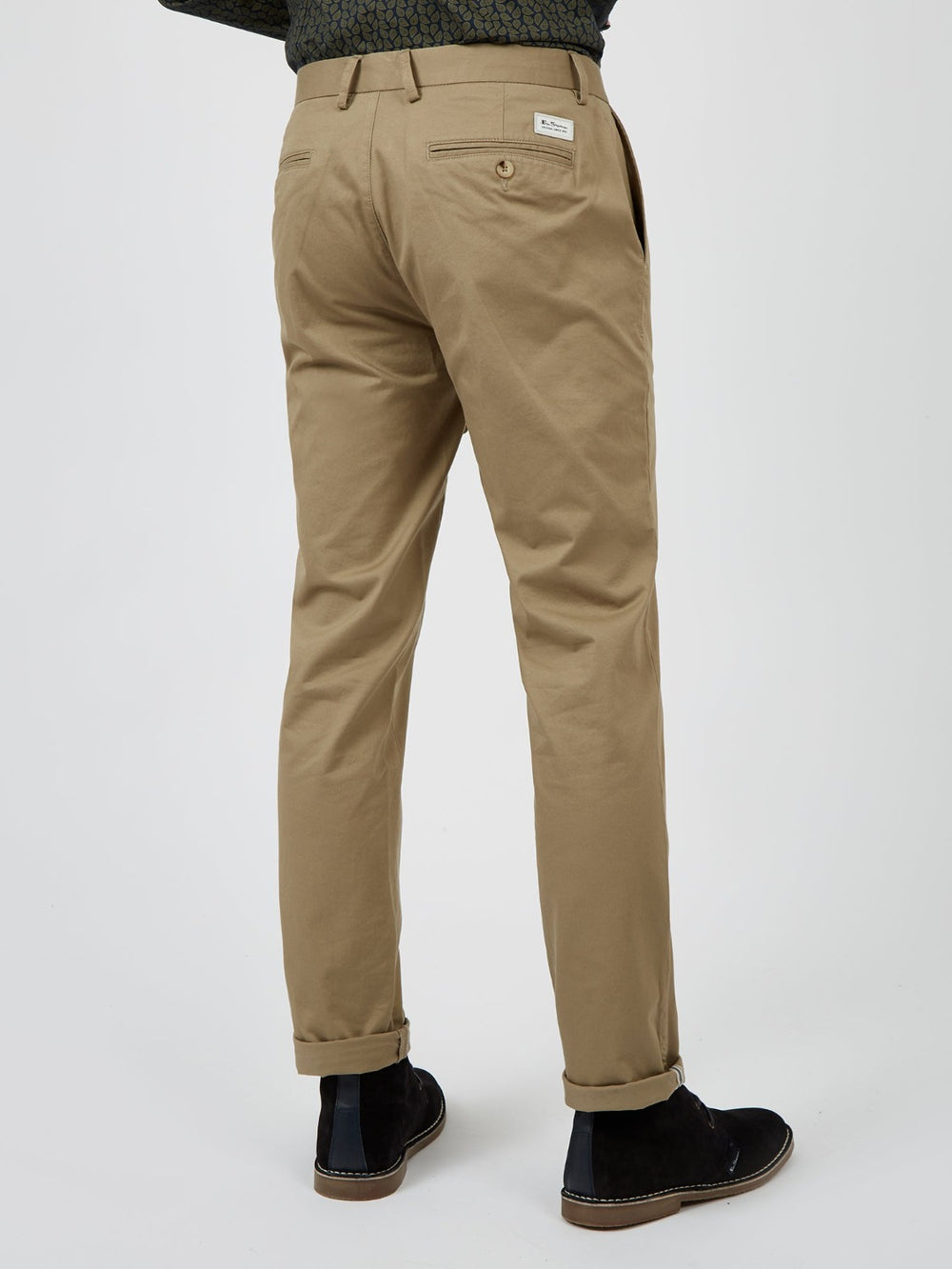 Ben Sherman Signature Slim Stretch Chino Pants Grey | PRVU80495