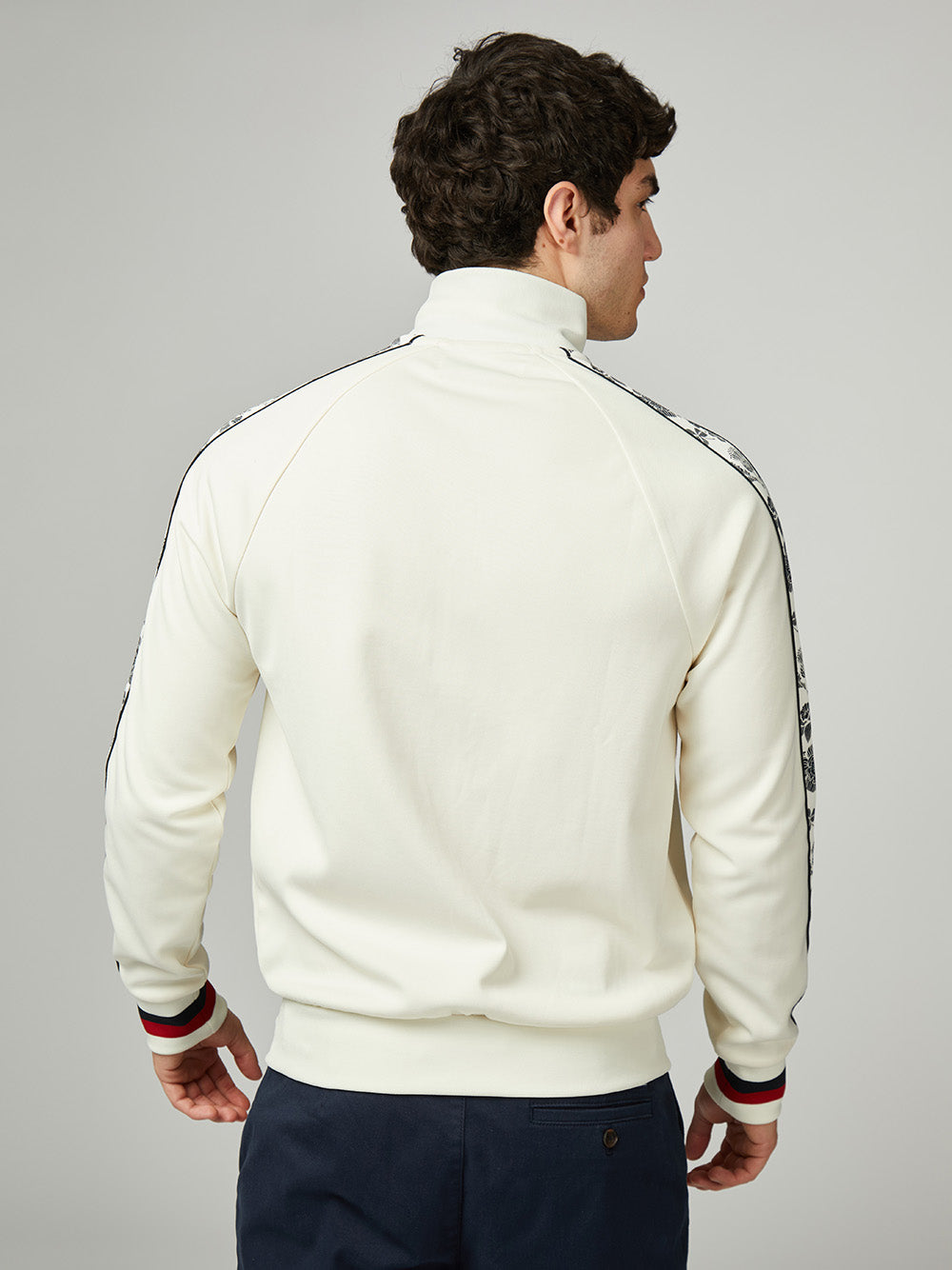 Ben Sherman Team GB Taped Track Top Jackets White | XGJH37951