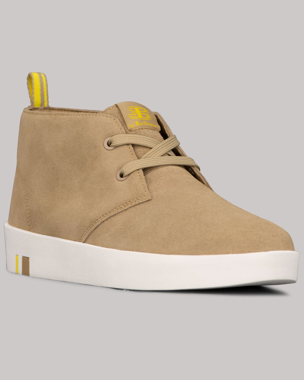 Ben Sherman Thames Chukka Boots Brown / White / Yellow | HYNW13846