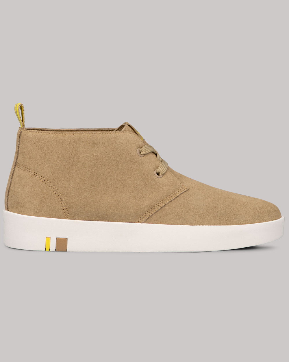 Ben Sherman Thames Chukka Boots Brown / White / Yellow | HYNW13846