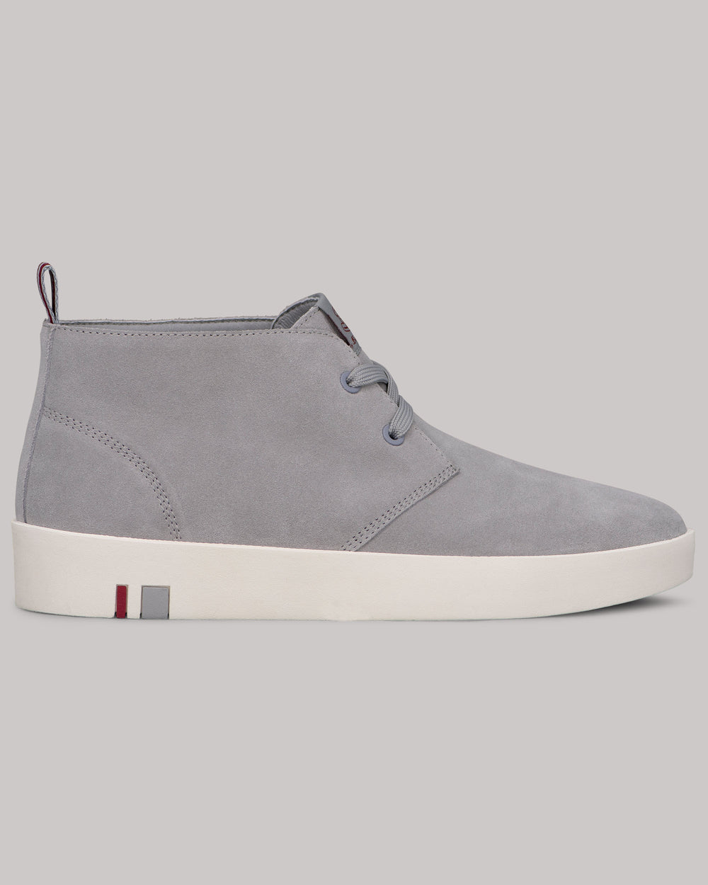 Ben Sherman Thames Chukka Boots White / Red | PJBE19465