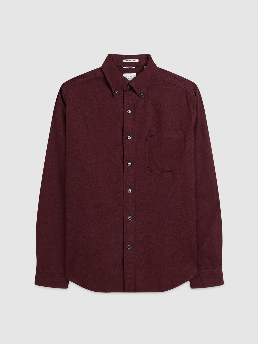 Ben Sherman Uniform Flannel Shirts Burgundy / Navy / Beige | ZBJS17658