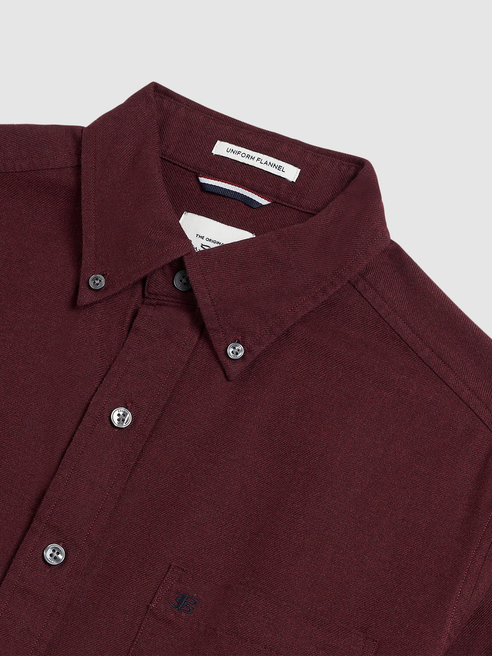 Ben Sherman Uniform Flannel Shirts Burgundy / Navy / Beige | ZBJS17658