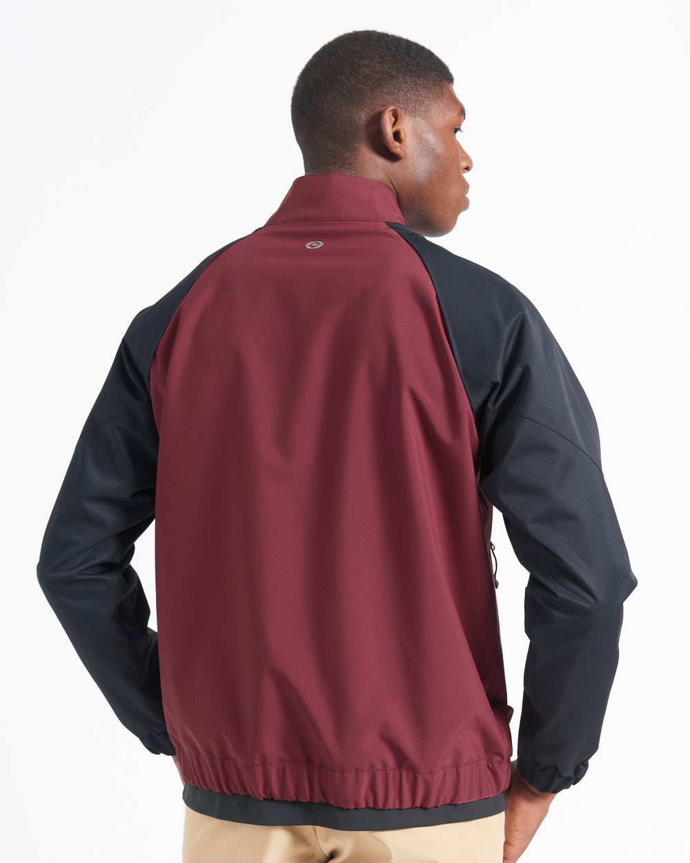 Ben Sherman Waterproof Harrington Jackets Burgundy | RUVO83450