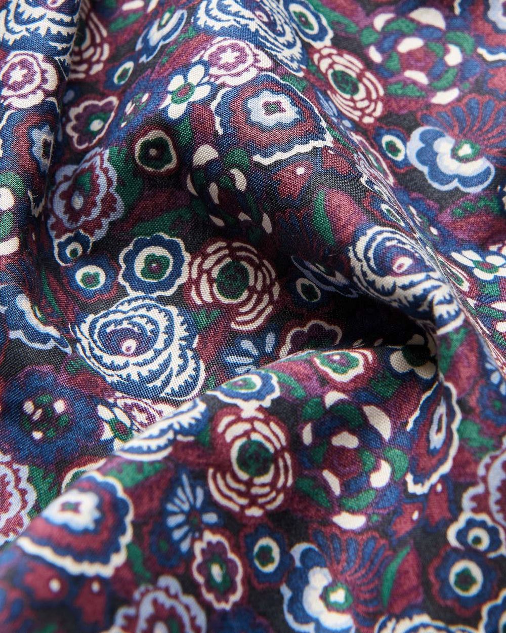 Ben Sherman Winter Floral Shirts Purple | WZJM60539